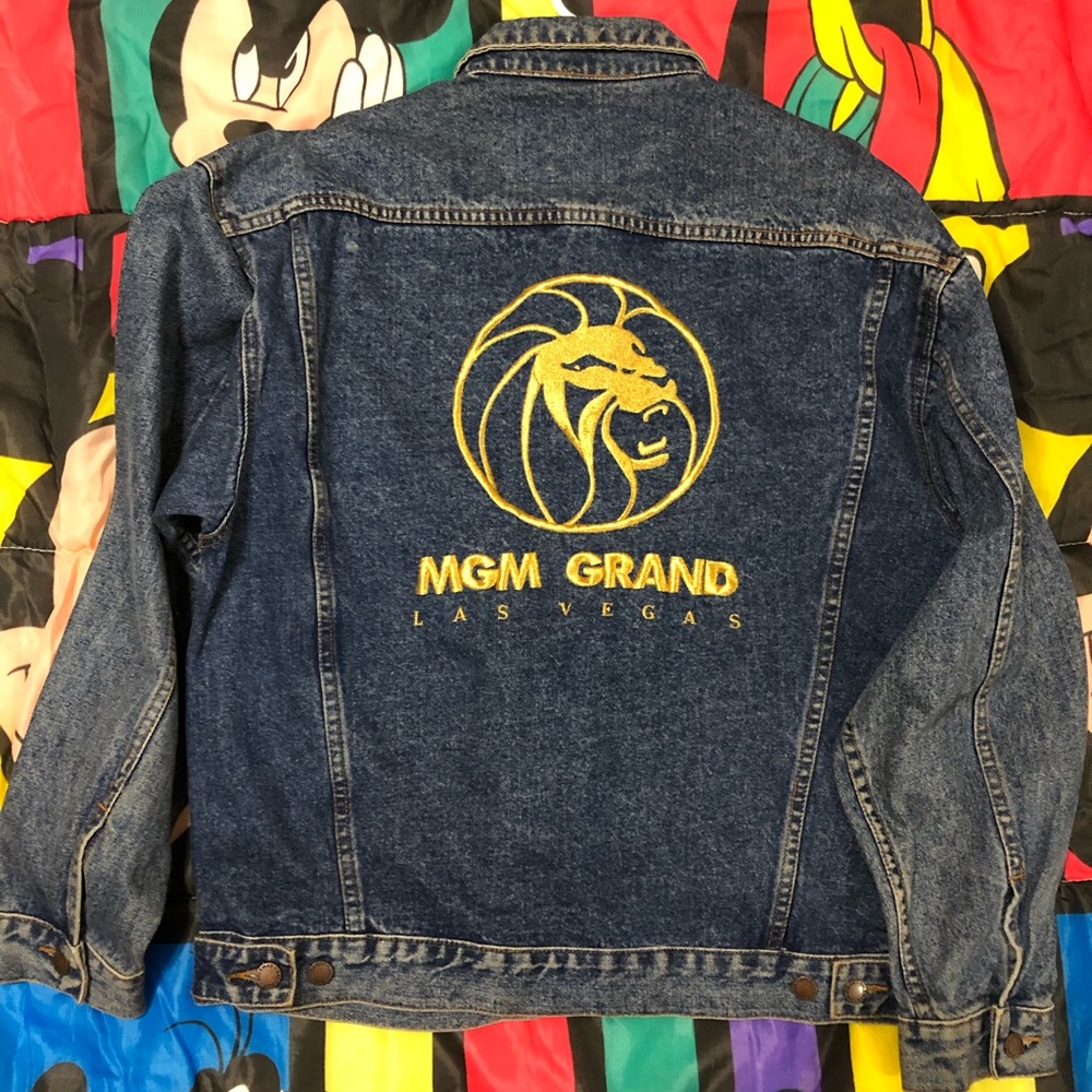 Vintage MGM Grand Casino Jean Jacket